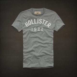 T-shirt Hollister Homme en Gris